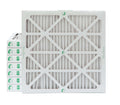 24x24x2 MERV 10 Pleated AC Furnace Air Filters by Glasfloss Industries. ( 8 Pack ) Exact Sizeize: 23-3/8 x 23-3/8 x 1-3/4