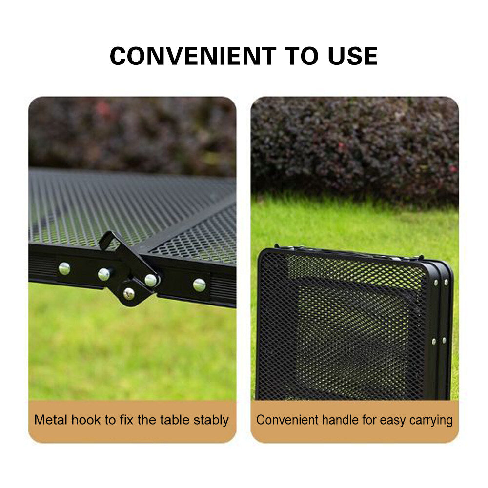 Lixada Folding Camping Table Outdoor Picnic Cooking Sizetation Food Prep Table