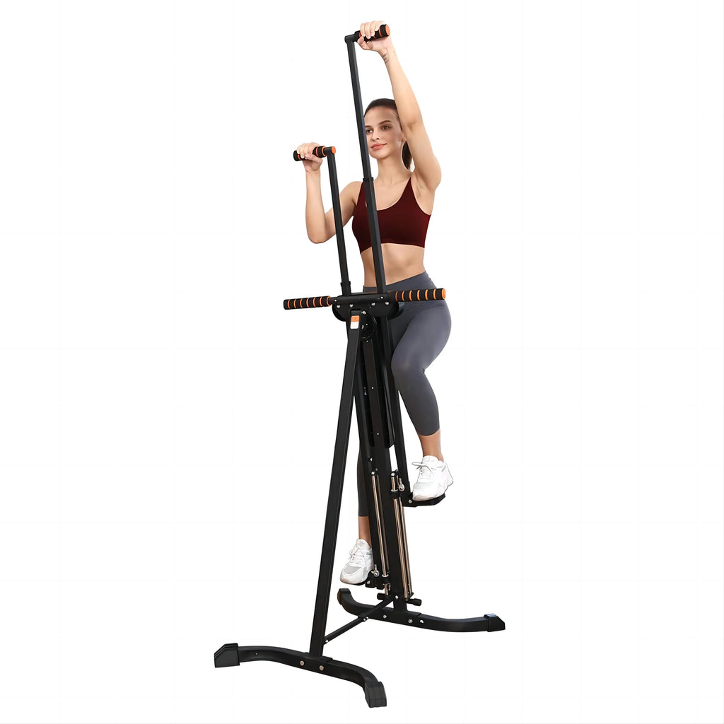 Relife  Sizeports Vertical Climber Exercise Machine for Home Gym with LCD Display 5 Levels Adjustable
