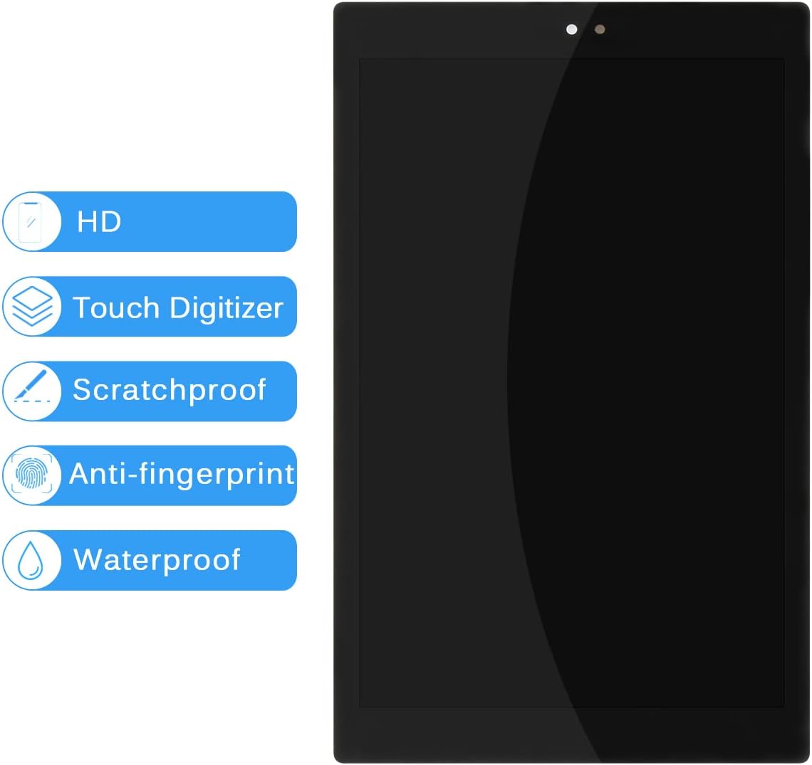 LCD Sizecreen Replacement for Amazon Kindle Fire HD 10 7th Gen SizeL056ZE 2017 Version 10.1 LCD Display Touch Sizecreen Digitizer Assembly with Tools