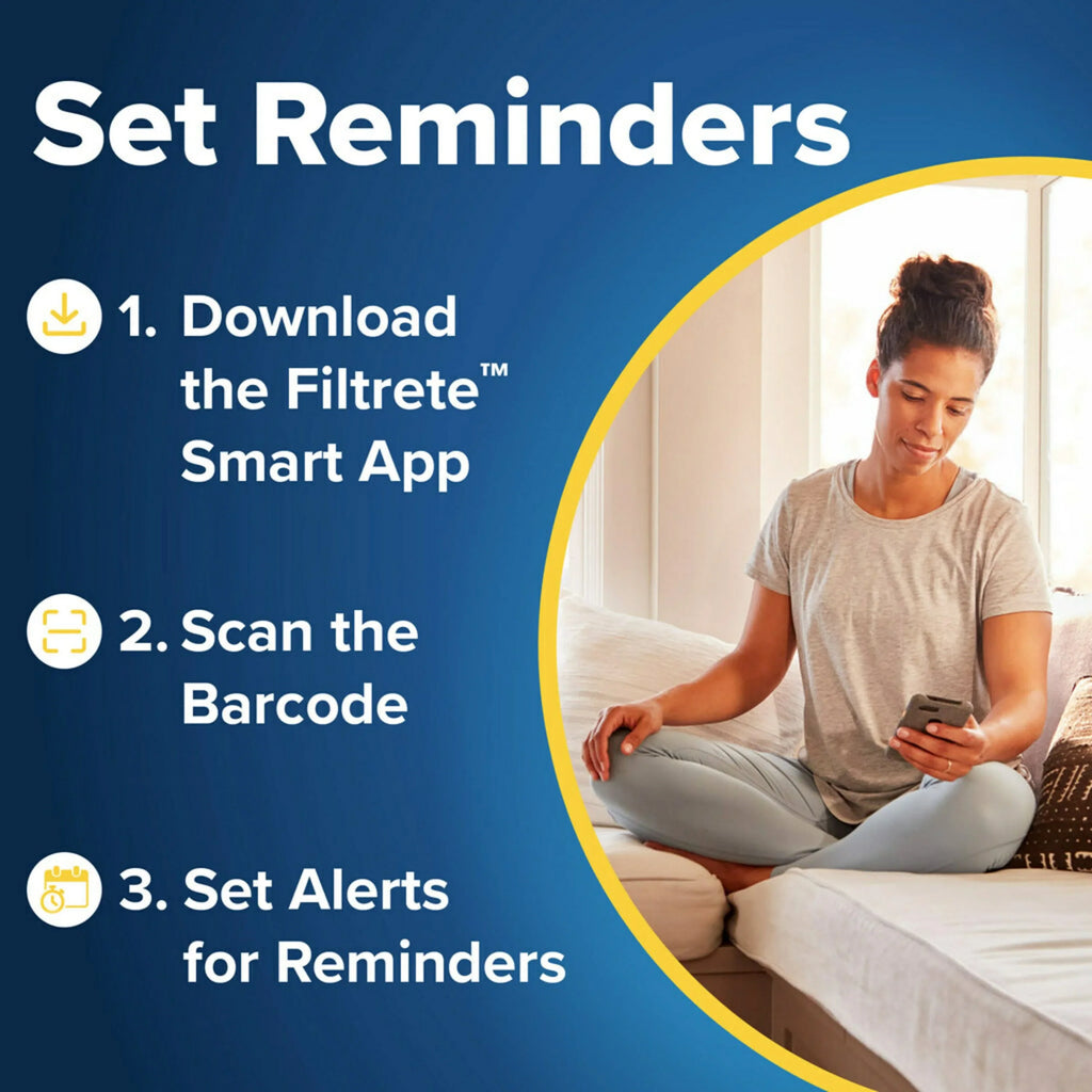 Filtrete 20x30x1 Air Filter, MPR 800 MERV 10, Micro Particle Reduction, 4 Filters