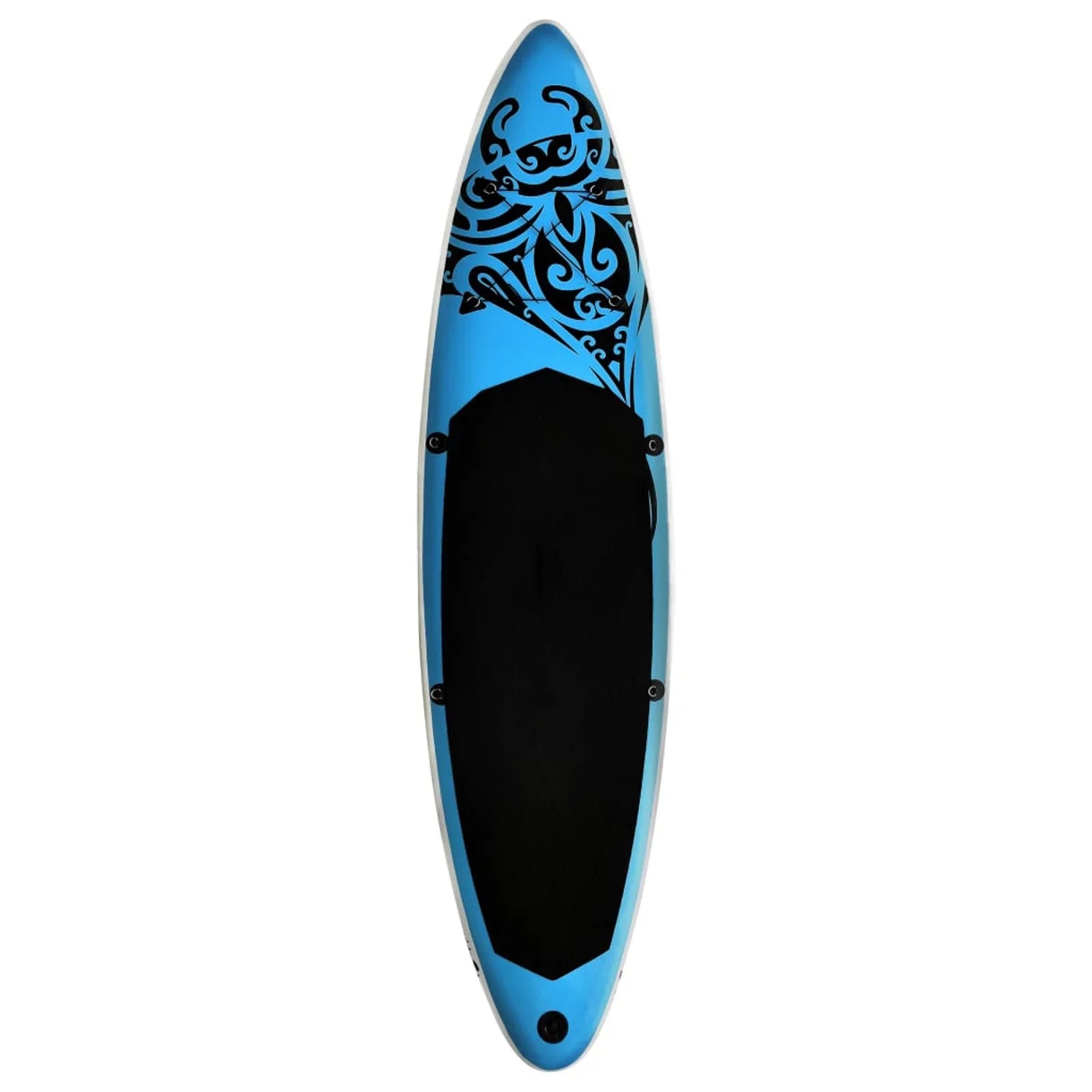 Walmeck Inflatable Paddleboard Sizeet 144.1"x29.9"x5.9" Blue