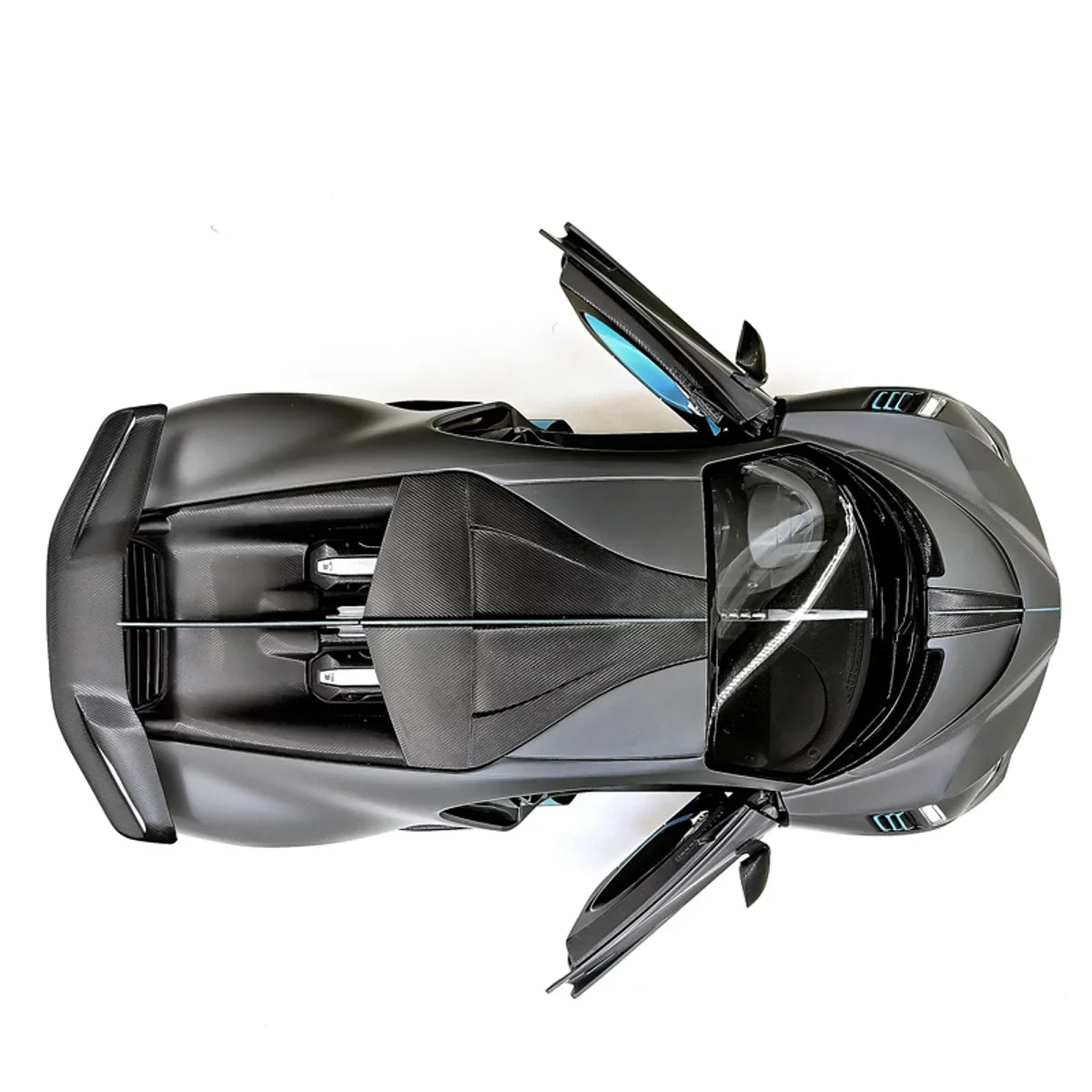 CISize 98000-G RC 1-14 Bugatti Divo Model Car, Gray