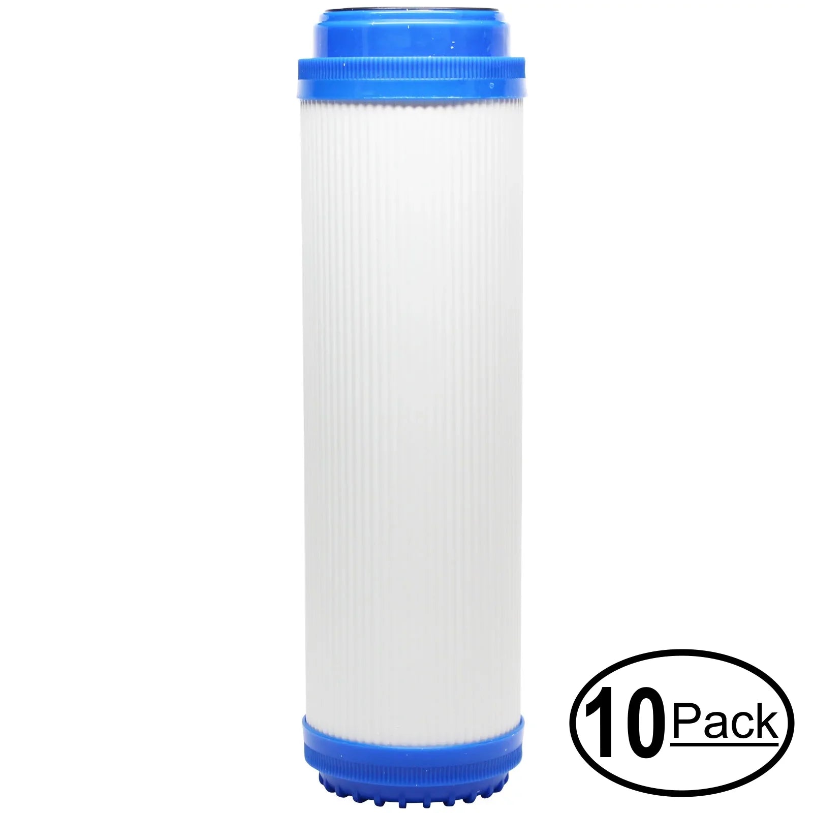 10-Pack Replacement for Everpure SizeC10-11 EV979782 Granular Activated Carbon Filter - Universal 10-inch Cartridge for EVERPURE SizeC10-11 10" SizeTEAM/COMBI FILTRATION SizeYSizeTEM - Denali Pure Brand