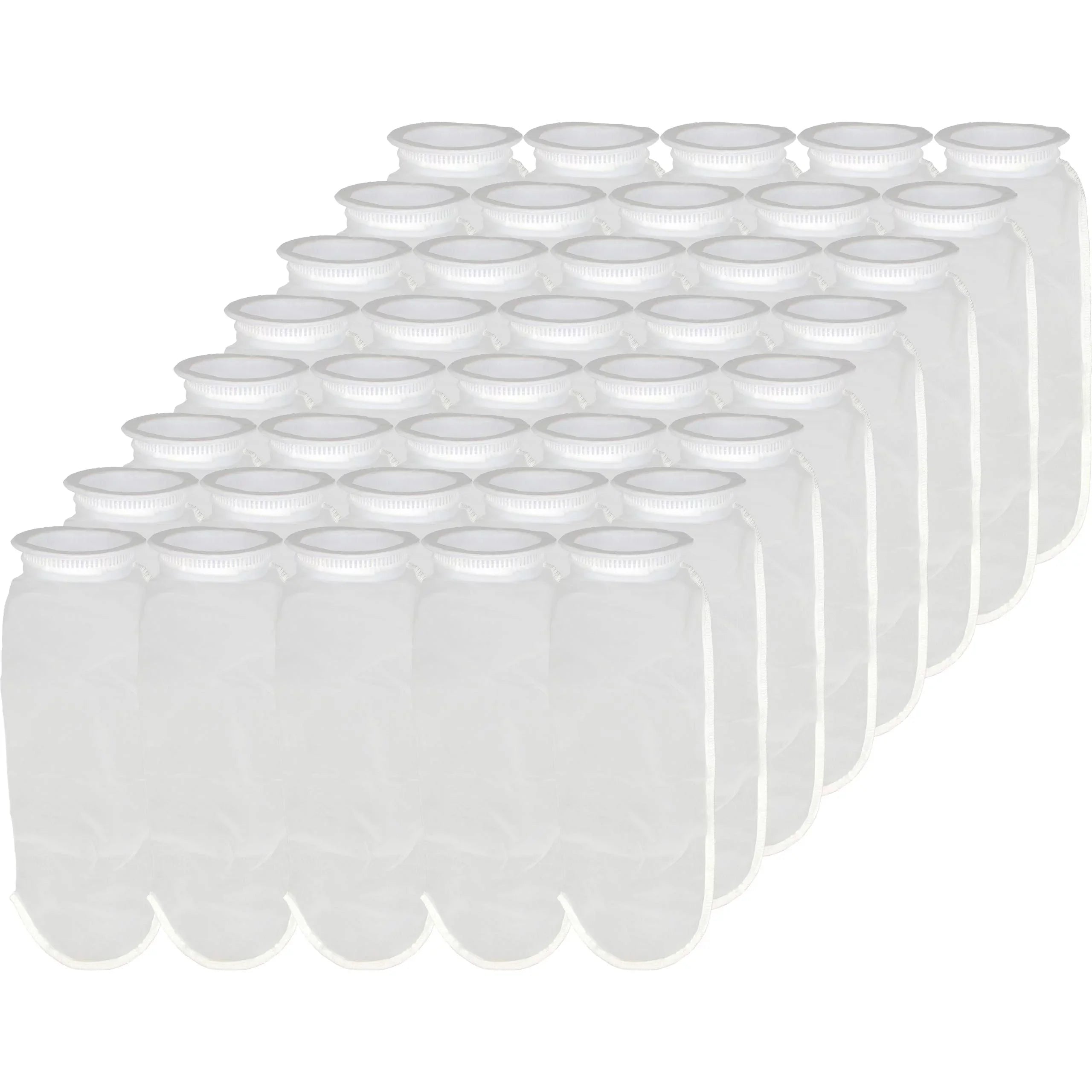 SizepiroPure SizeP-BN-420-400 400 Micron #4 (20”) Woven Nylon Monofilament Mesh Liquid Bag Filter BN-420-400 255037-03 (Case of 40)