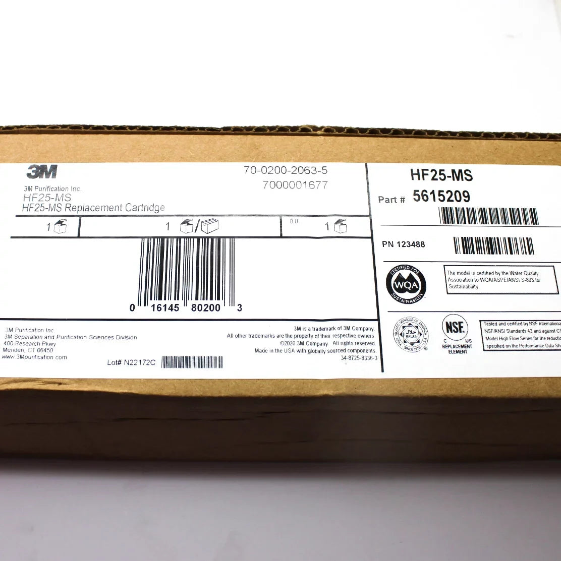 3M HF25-MSize Replacement Cartridge 123488 5615209 7000001677