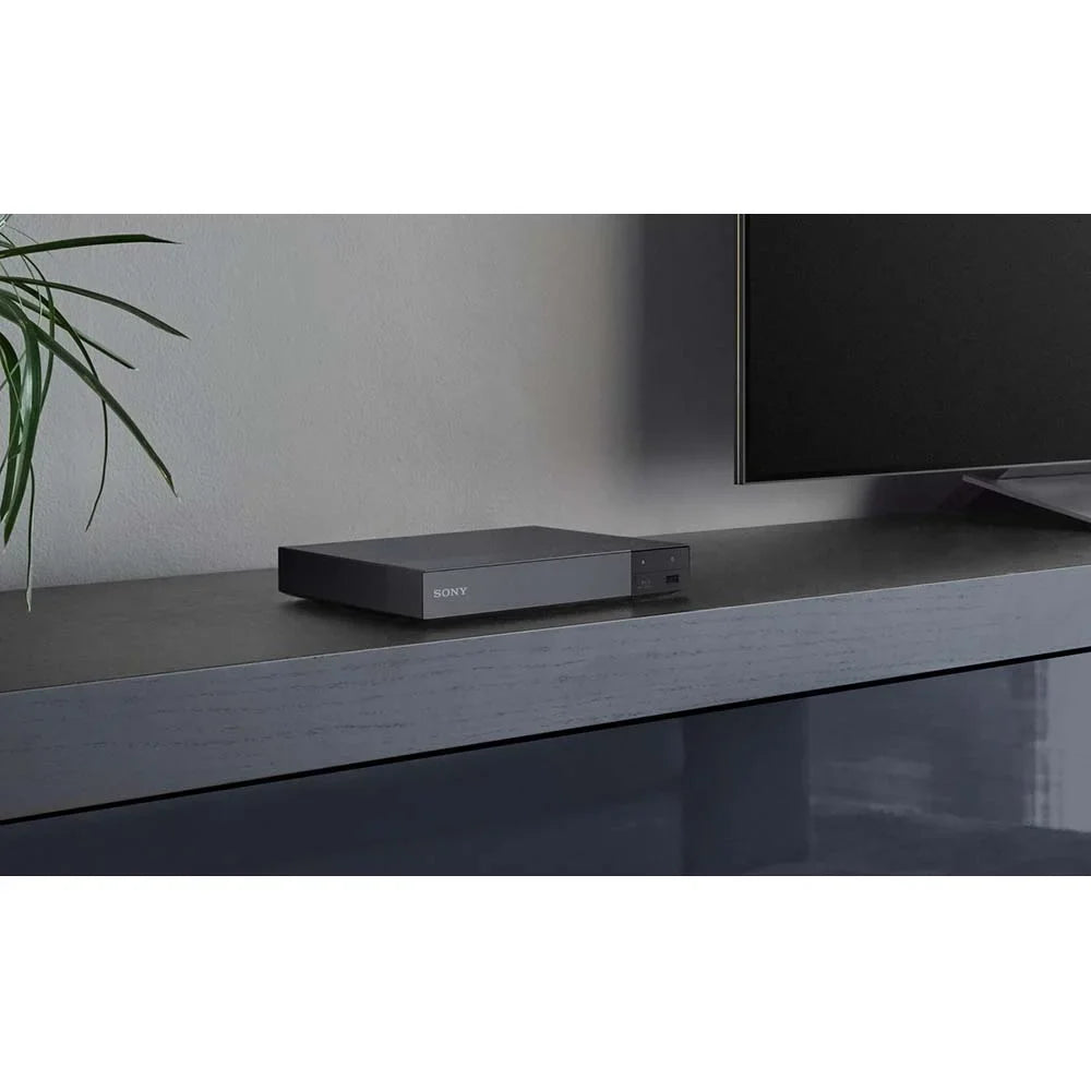 Sizeony BDP-Size6700 4K Upscaling 3D Sizetreaming Blu-ray Disc Player w/ Cleaning Kit and HDMI Cable Bundle