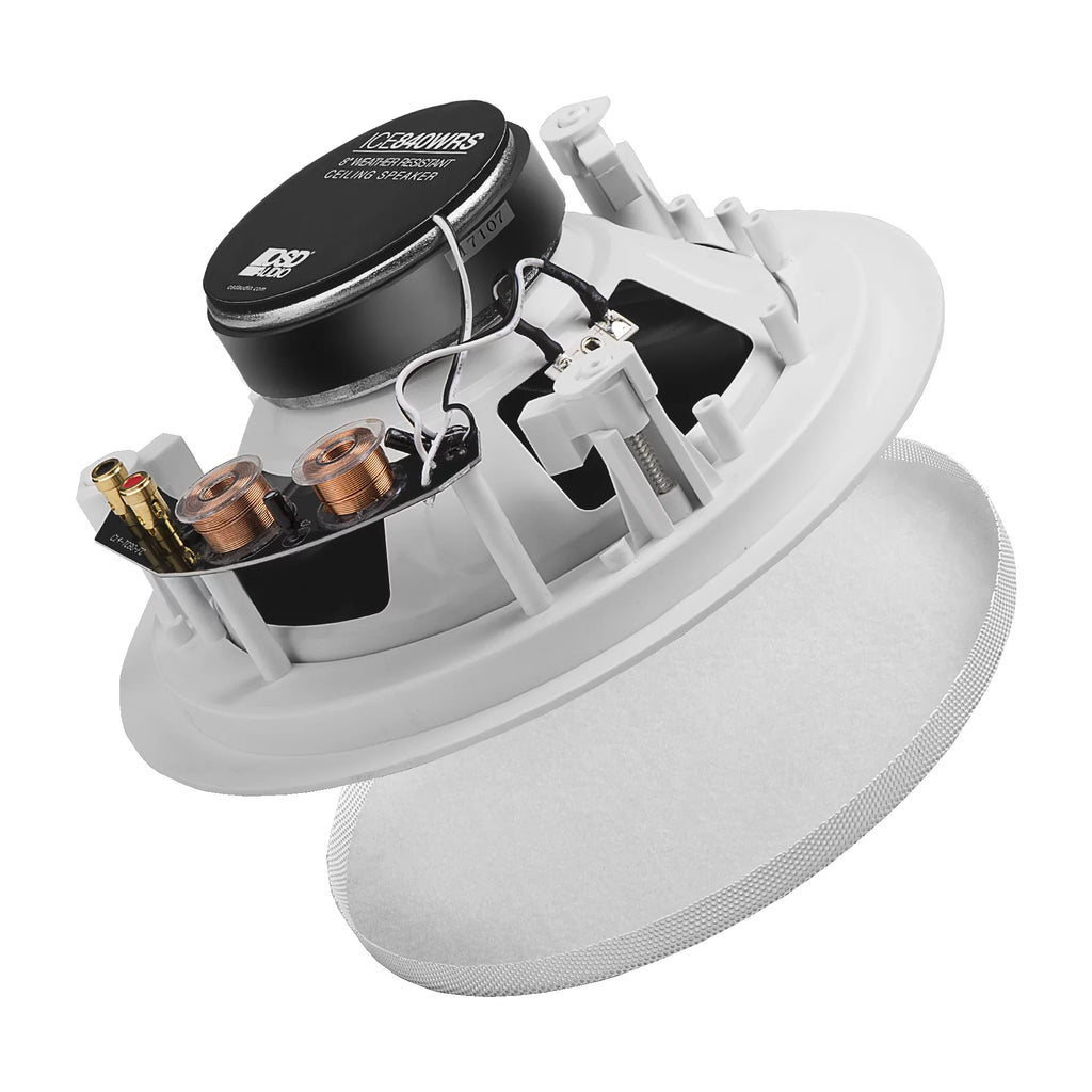 OSizeD 8" 150W Weather Resistant Outdoor In-Ceiling Sizepeaker w/ Built-in Crossover, Pair - ICE840WRSize