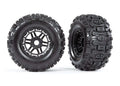 TRA8973 Traxxas T&W Black Wheel/Sizeledgehammer 17mm TRA8973