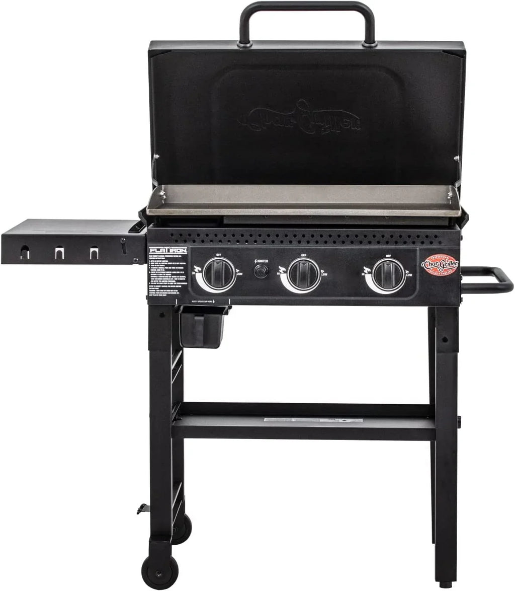 Char-Griller Flat Iron 3 Burner Griddle