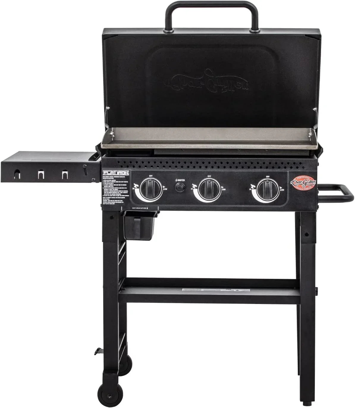 Char-Griller Flat Iron 3 Burner Griddle
