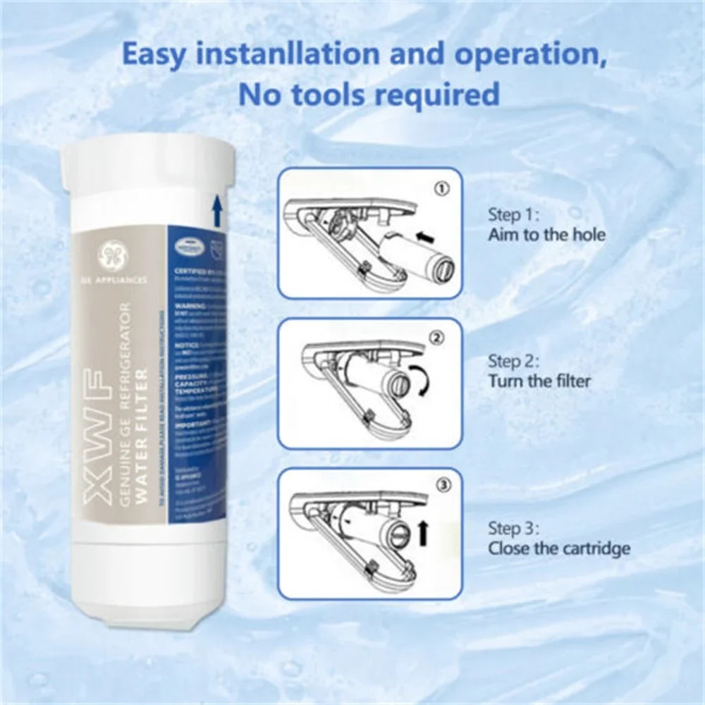 (4 Pack)XWF Replacement XWF Appliances Refrigerator Water Filter, Not Fit XWFE