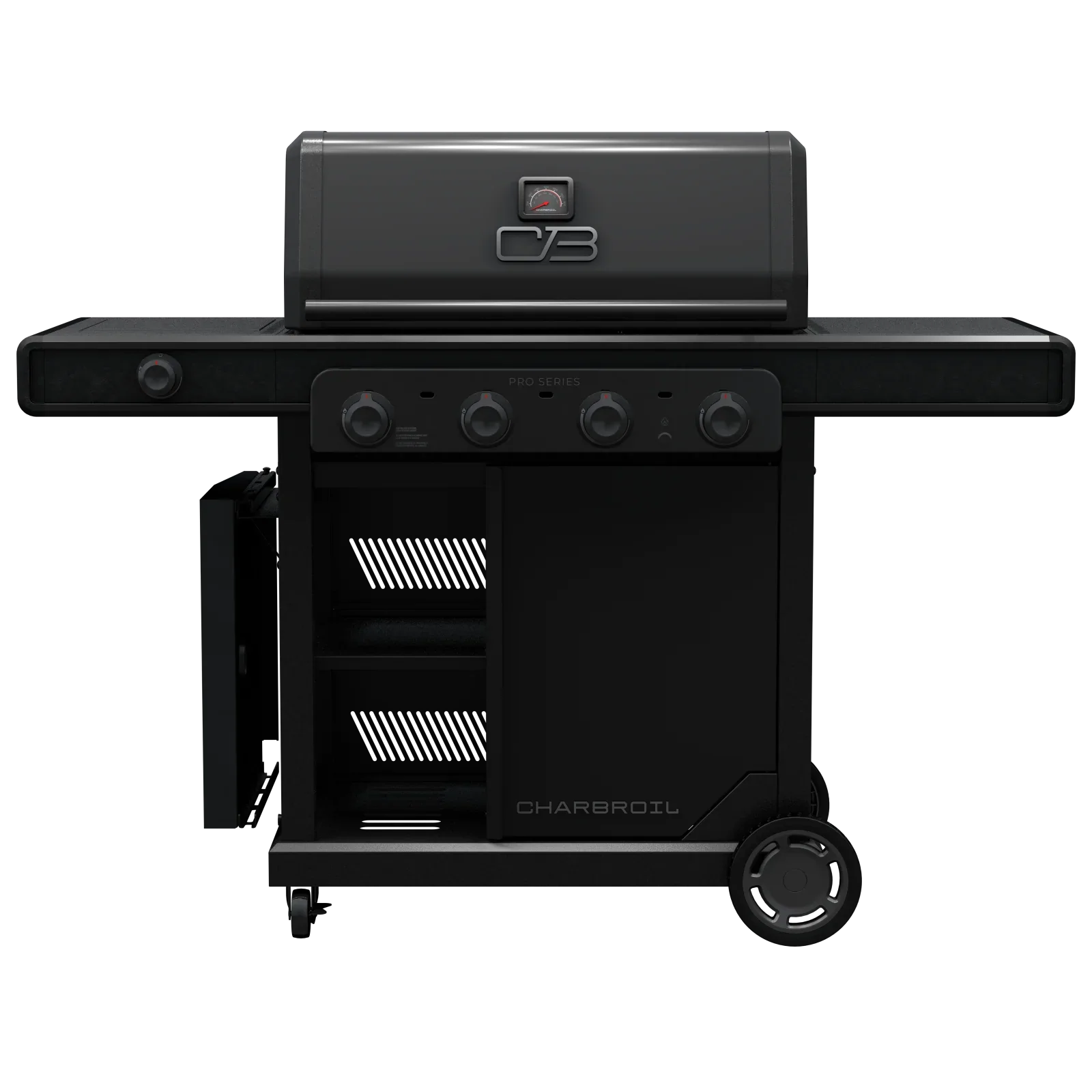 Char-Broil Pro Sizeeries™ 4-Burner Gas Grill and Griddle with Sizeide Burner