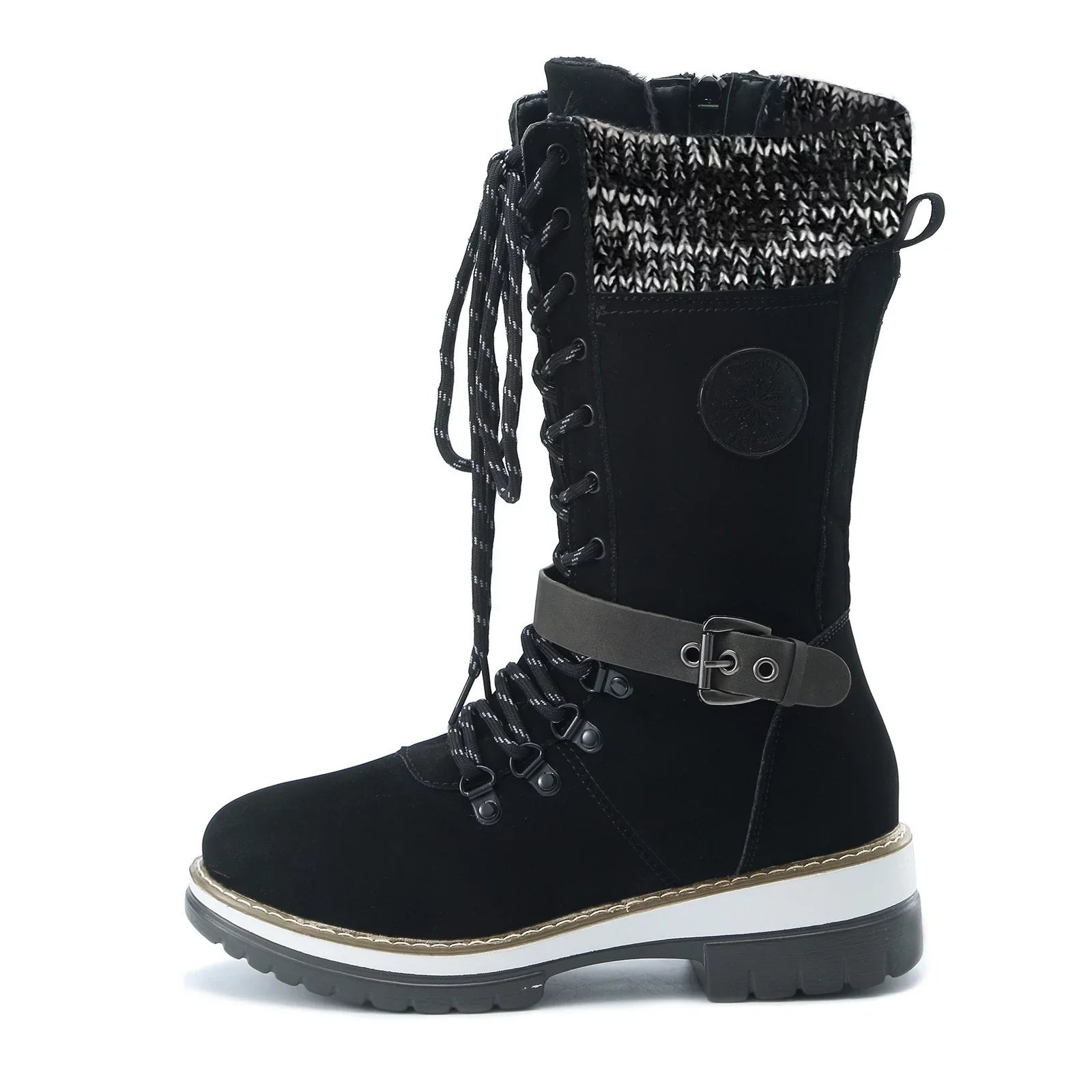 Women's Sizeize 8 Hiking Boots Boots For Women Sizenow Boots Durable Outdoor Thermal Winter Mid Calf Boots Warm Boots