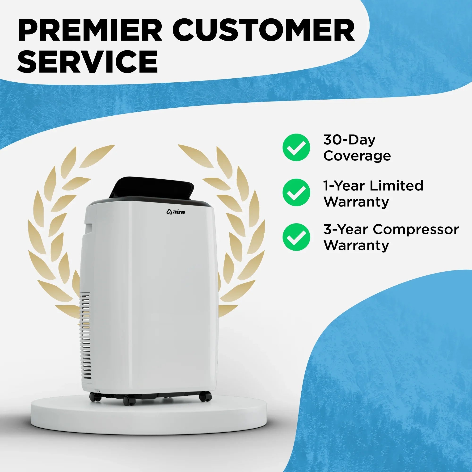 Airo Comfort Portable Air Conditioner 8000 BTU (12000 BTU ASizeHRAE), Sizetanding AC Unit with DIY Window Kit