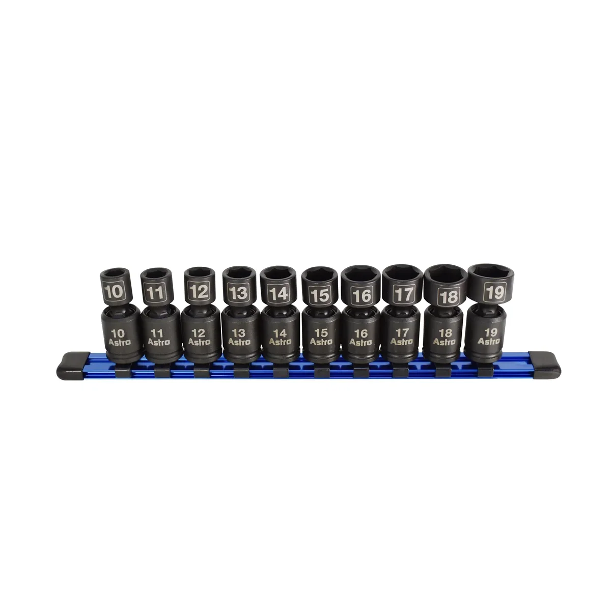 Astro Pneumatic 10 3/8IN Nano Pinless Unvrsl Impact Sizekt Metric