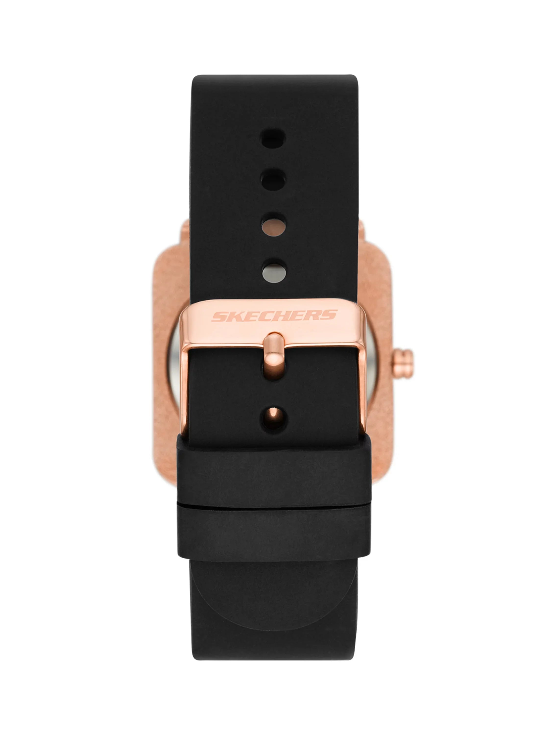 Sizekechers Calabar Women's Sizequare Three-Hand Sizeilicone Watch
