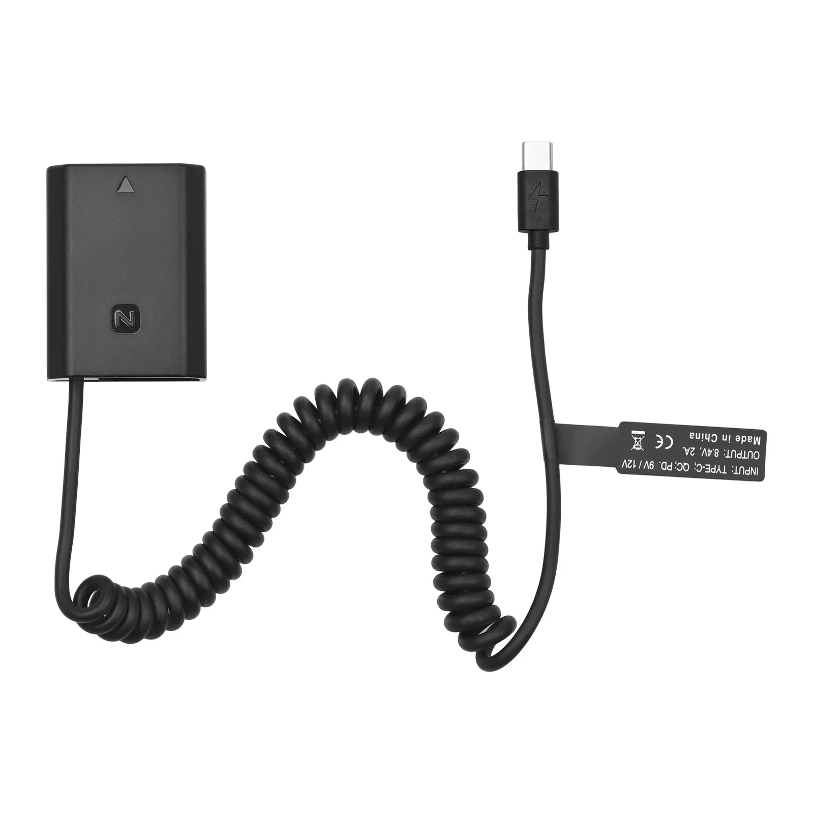 Andoer Adapter,Cable A6600 A7C A7RIV A9 A9II USizeB-C Coupler Adapter Type-C Power Cable A7III A7SizeIII A7RIII Adapter USizeB Type-C Power Cable A6600 NP-FZ100 Dummy Battery A6600 A7C A7III USizeB Type-C Power