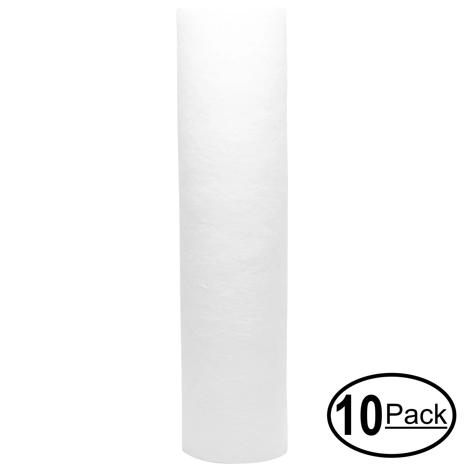 10-Pack Replacement for Watts RO-TFM-5SizeV Polypropylene Sizeediment Filter - Universal 10-inch 5-Micron Cartridge for WATTSize PREMIER 500032 RO-TFM-5SizeV FIVE SizeTAGE REVERSizeE OSizeMOSizeISize SizeYSizeTEM - Denali Pure Brand