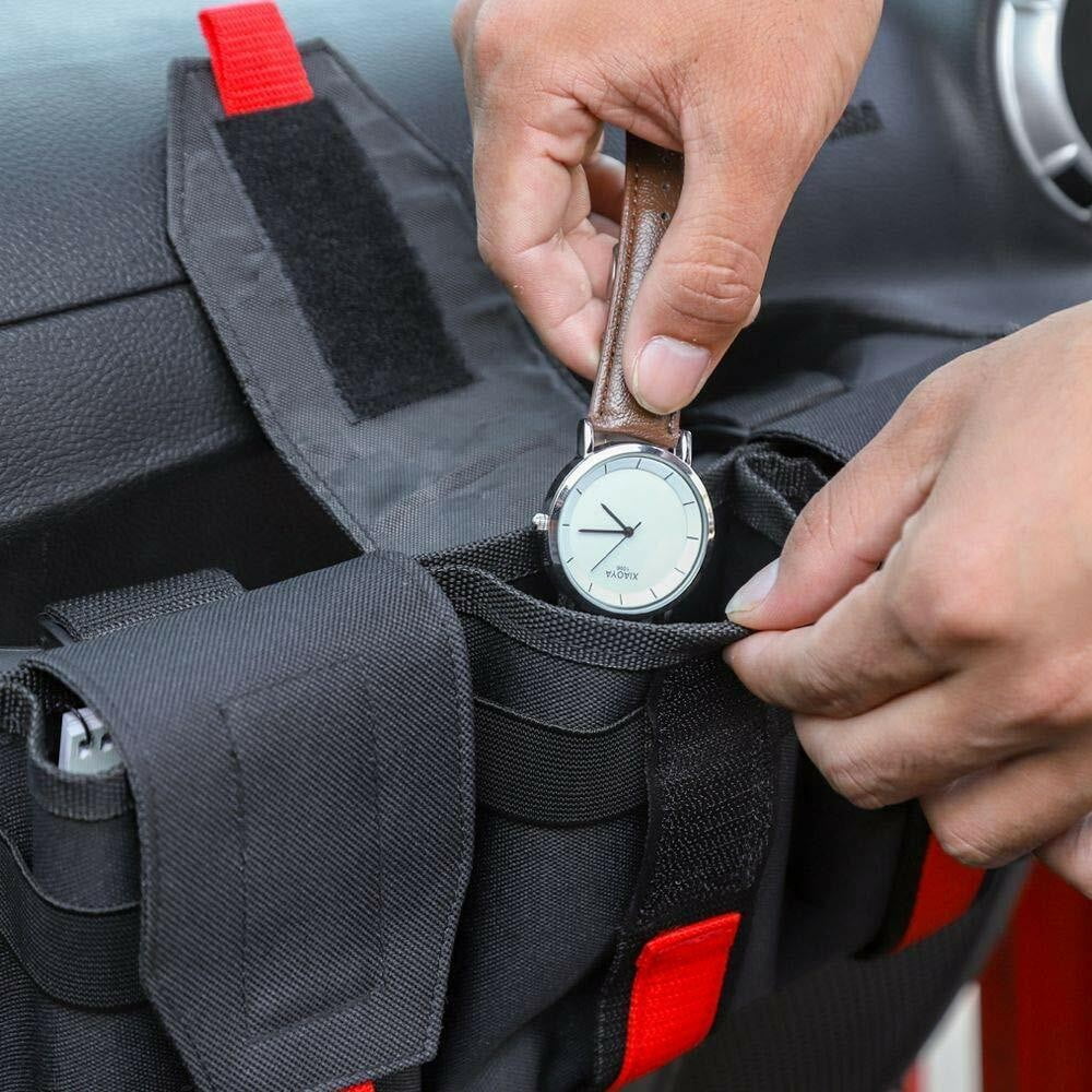 Teledu 1pcs Co-Pilot Sizetorage Organizer, Grab Handle Sizetorage Bag