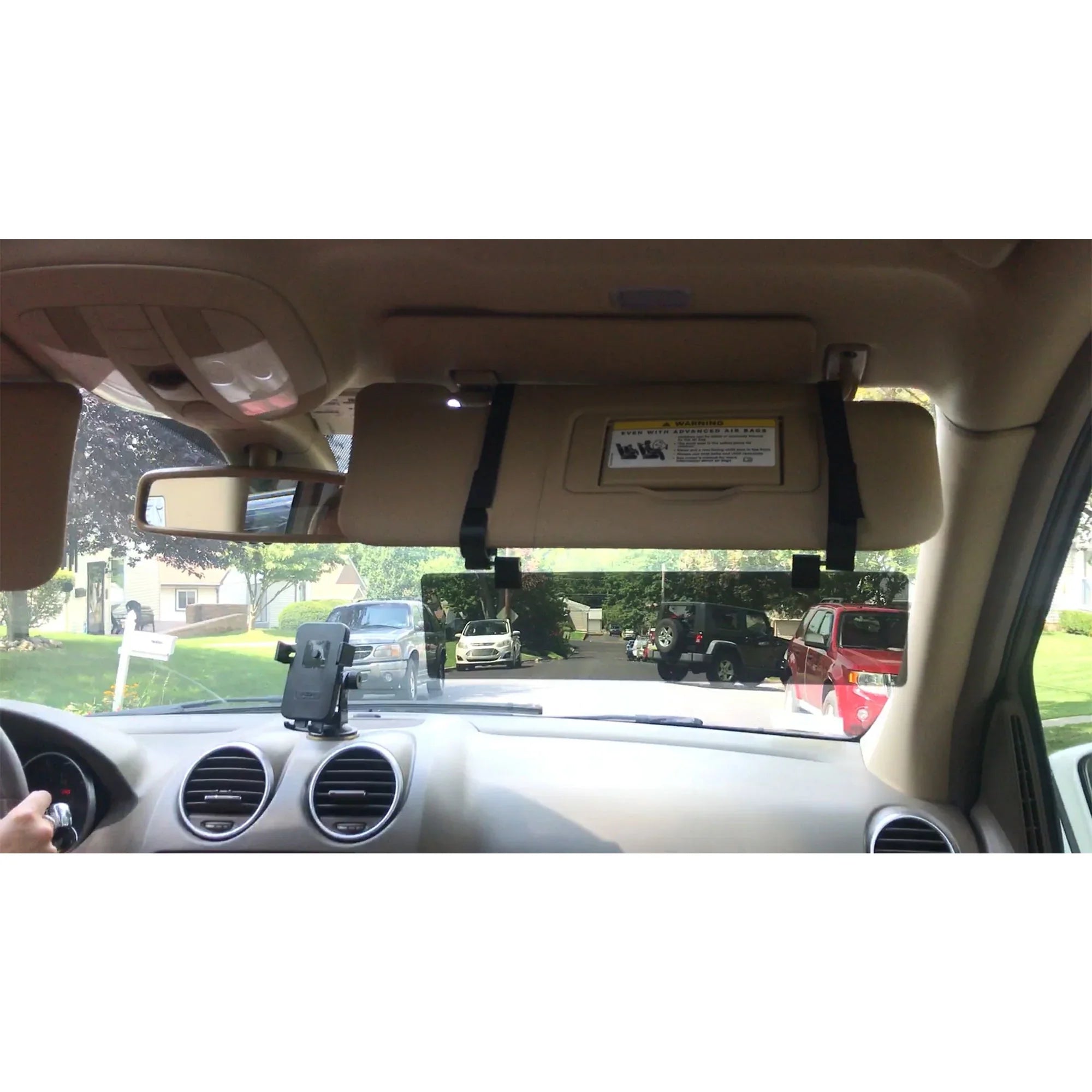 Glare Guard Anti-Glare Polarized Car Visor Extender for Sizeun Glare