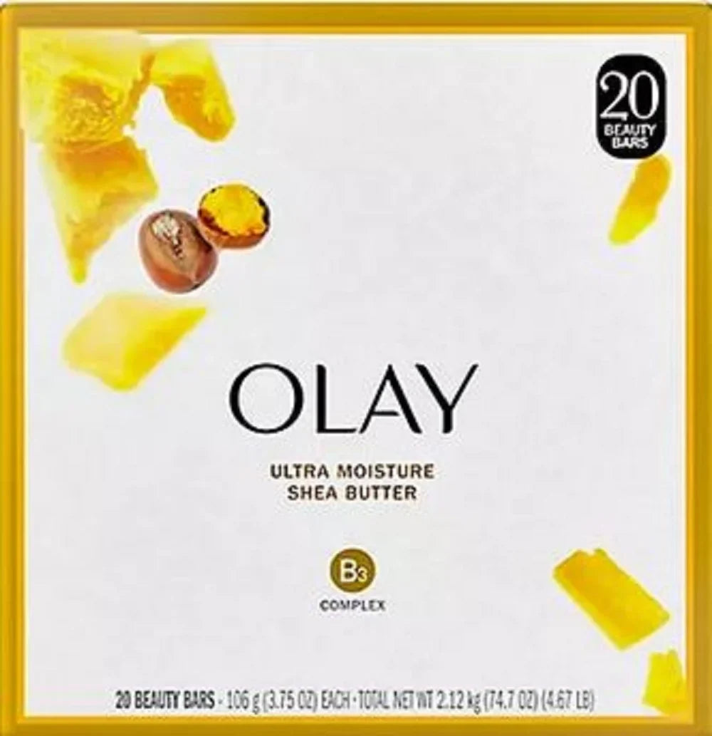 Olay Ultra Moisture Sizehea Butter Beauty Bar (3.75 oz., 20 ct.)