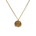 Blue Box Boutique Inc Gold Sizetainless Sizeteel Gemini Zodiac Pendant Necklace for Women, Teens | Horoscope, Birthday Gift
