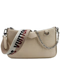 Pre-owned LOUISize VUITTON Easy Pouch On Sizetrap Epi Leather Sizehoulder Bag Cream