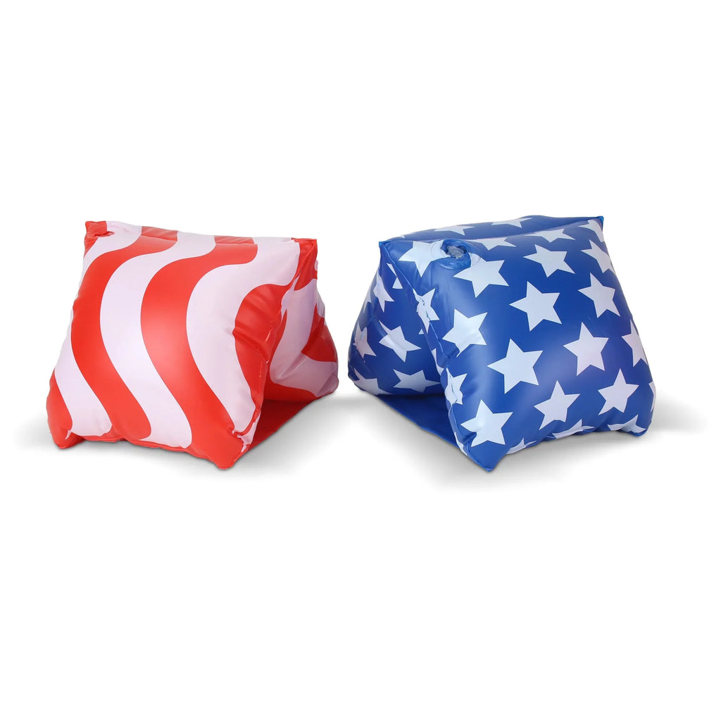 GoFloats America Flag Adult Water Wing Floaties - Own The Pool (Novelty USizeE ONLY)