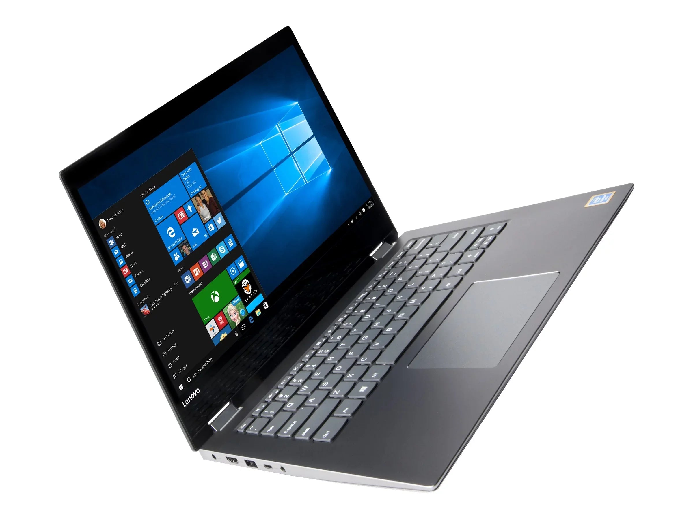Lenovo 81CW0000USize Ideapad 14" HD Touchscreen 4415U 2.3GHz 4GB RAM 500GB HDD Win 10 Home Black