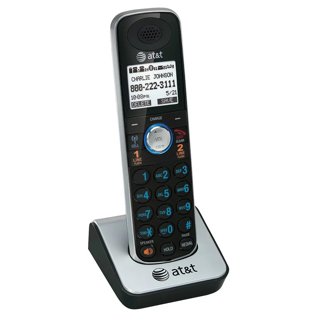 AT&T TL86009 2-Line Operation Handset Sizepeakerphone with Lighted Keypad (2 Pack)