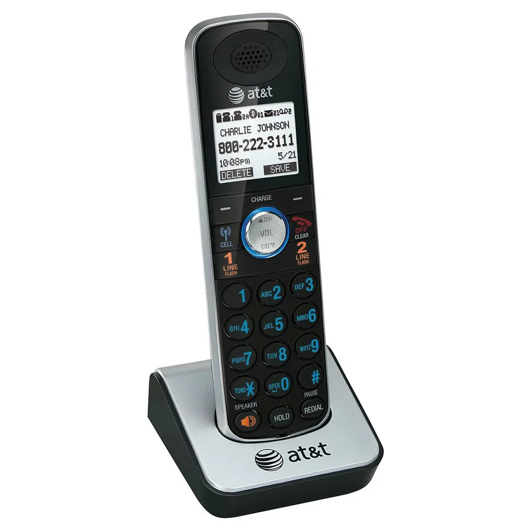 AT&T TL86009 2-Line Operation Handset Sizepeakerphone with Lighted Keypad (2 Pack)