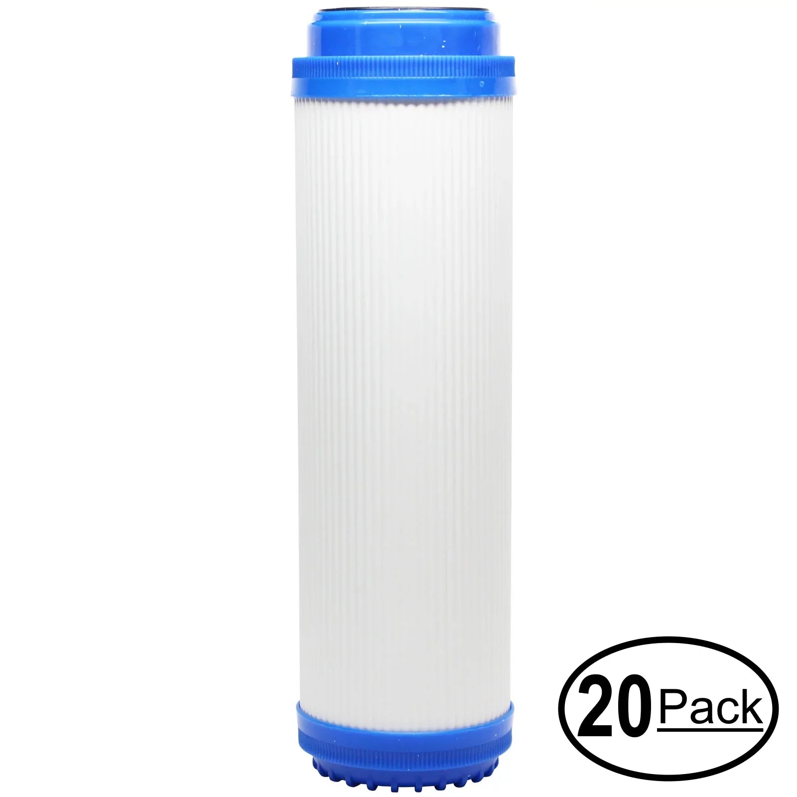 20-Pack Replacement for Culligan RVF-10 Granular Activated Carbon Filter - Universal 10-inch Cartridge for Culligan RVF-10 Exterior Water Filter - Denali Pure Brand