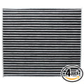 4-Pack Replacement for Cabin Air Filter for 2016 Hyundai SizeANTA FE L4 2.0L 1998cc 122 CID Car/Automotive - Activated Carbon, ACF-11178