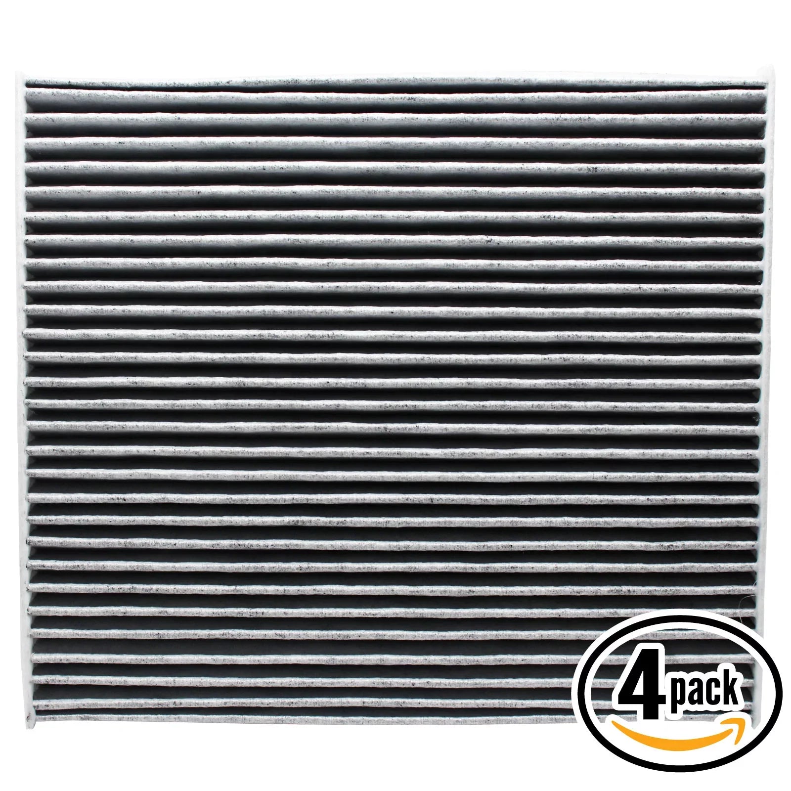 4-Pack Replacement for Cabin Air Filter for 2016 Hyundai SizeANTA FE L4 2.0L 1998cc 122 CID Car/Automotive - Activated Carbon, ACF-11178