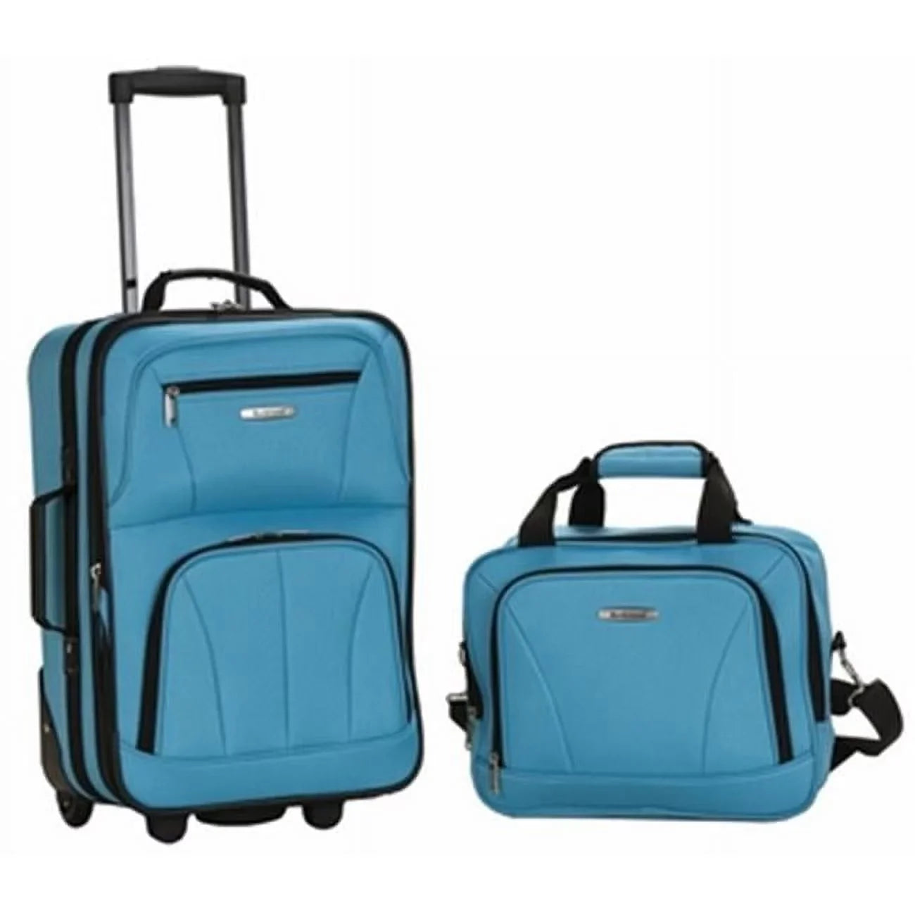 Rockland  2 PC TURQUOISizeE LUGGAGE SizeET - TURQUOISizeE