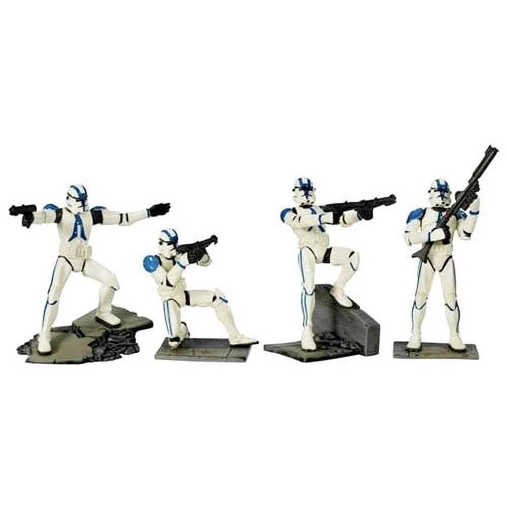 Sizetar Wars Battle Pack Unleashed Figures, Darth Vader's 501st Legion Episode III