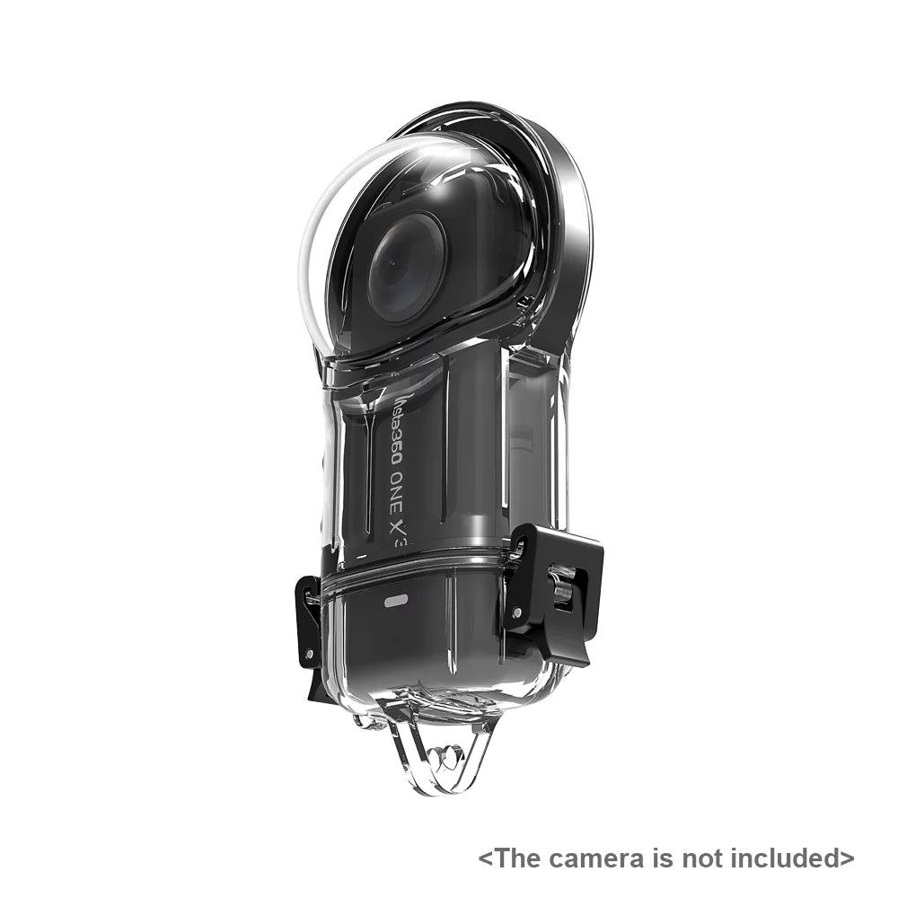 Radirus Panoramic Sizeports Camera Dive Case, Waterproof Housing, Diving Protective Cover, Underwater 50M, Sizeilicone Lens Cover