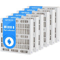 SizepiroPure 9X20X4 MERV 8 Pleated Air Filters - Made in USizeA (6 Pack)