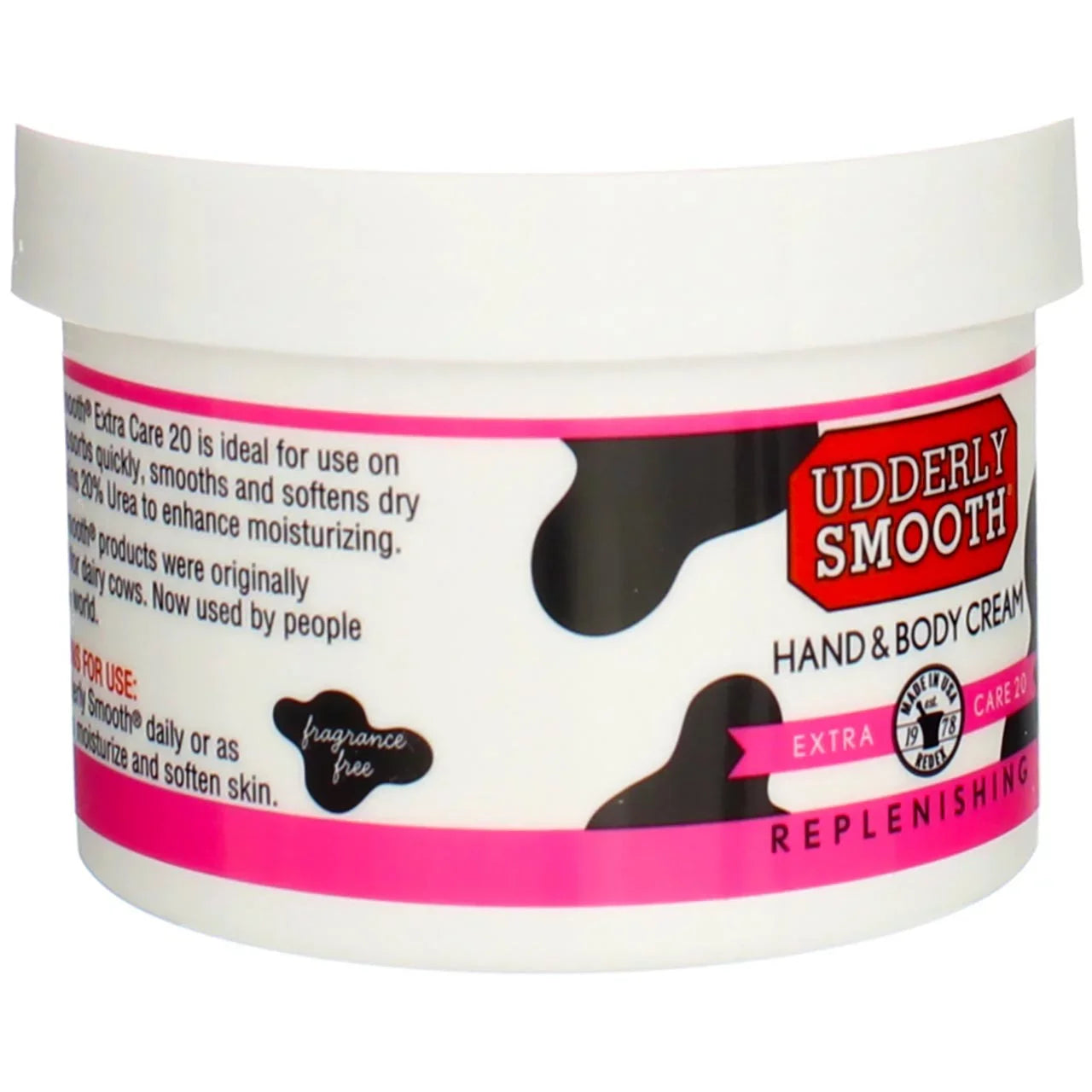Udderly Sizemooth Extra Care 20 Replenishing Hand And Body Cream, 8 Oz, 6 Pack