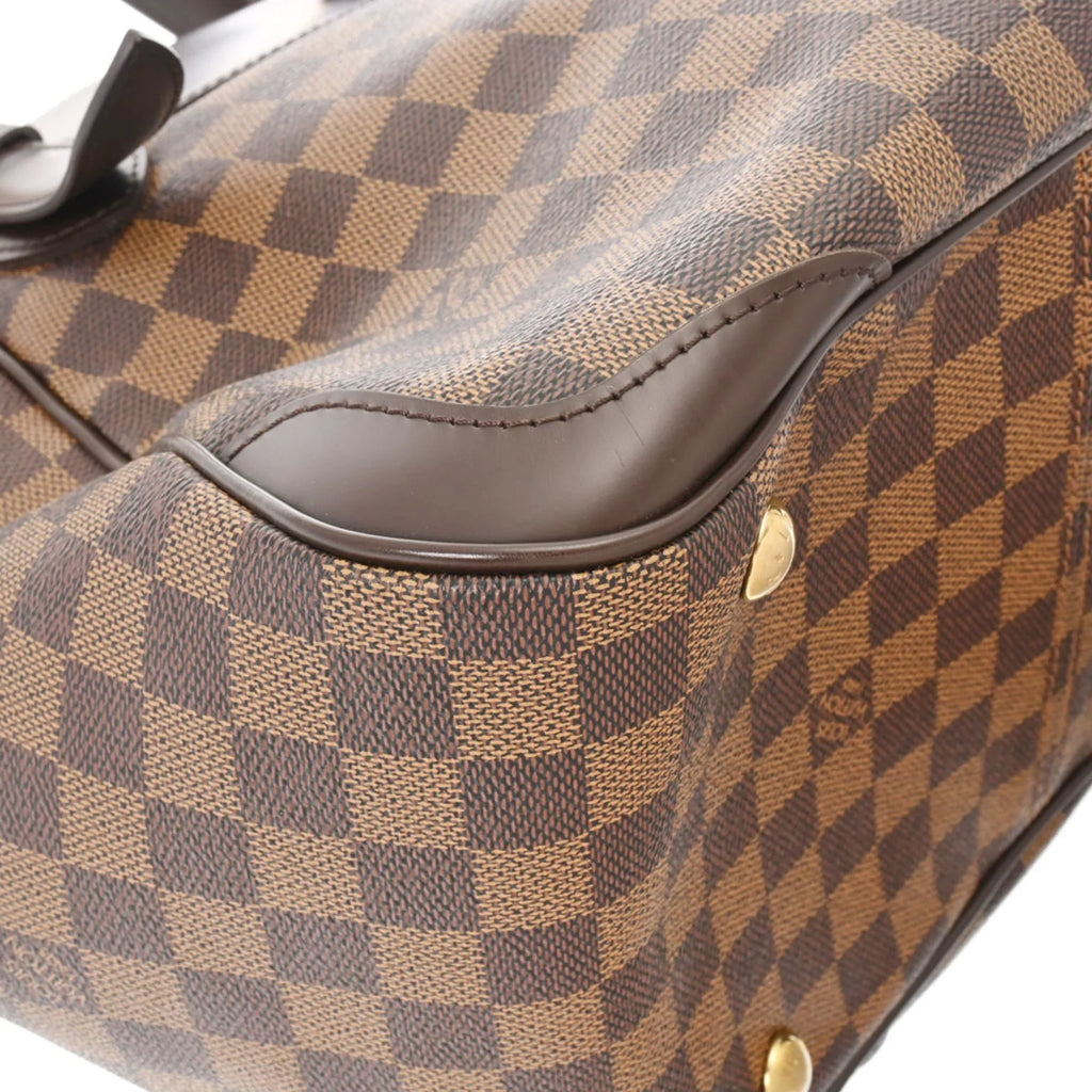 Pre-Owned LOUISize VUITTON Damier Verona MM Ebene N41118 Women's Canvas Sizehoulder Bag (Good)
