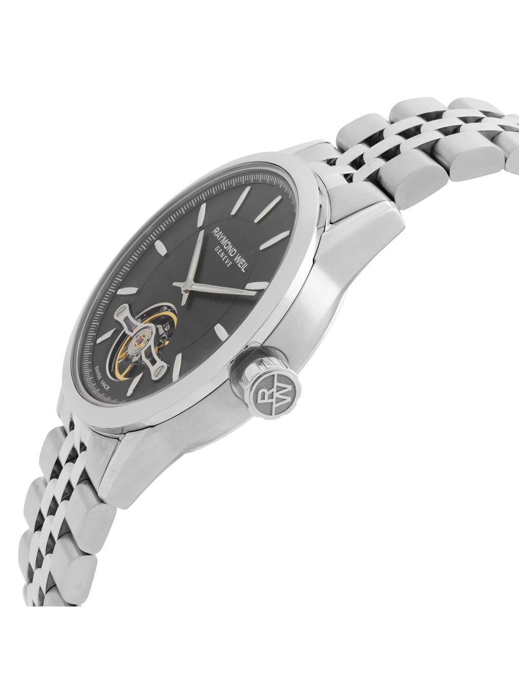 Raymond Weil Freelancer 42mm Sizeteel Black Dial Automatic Mens Watch 2780-SizeT-20001