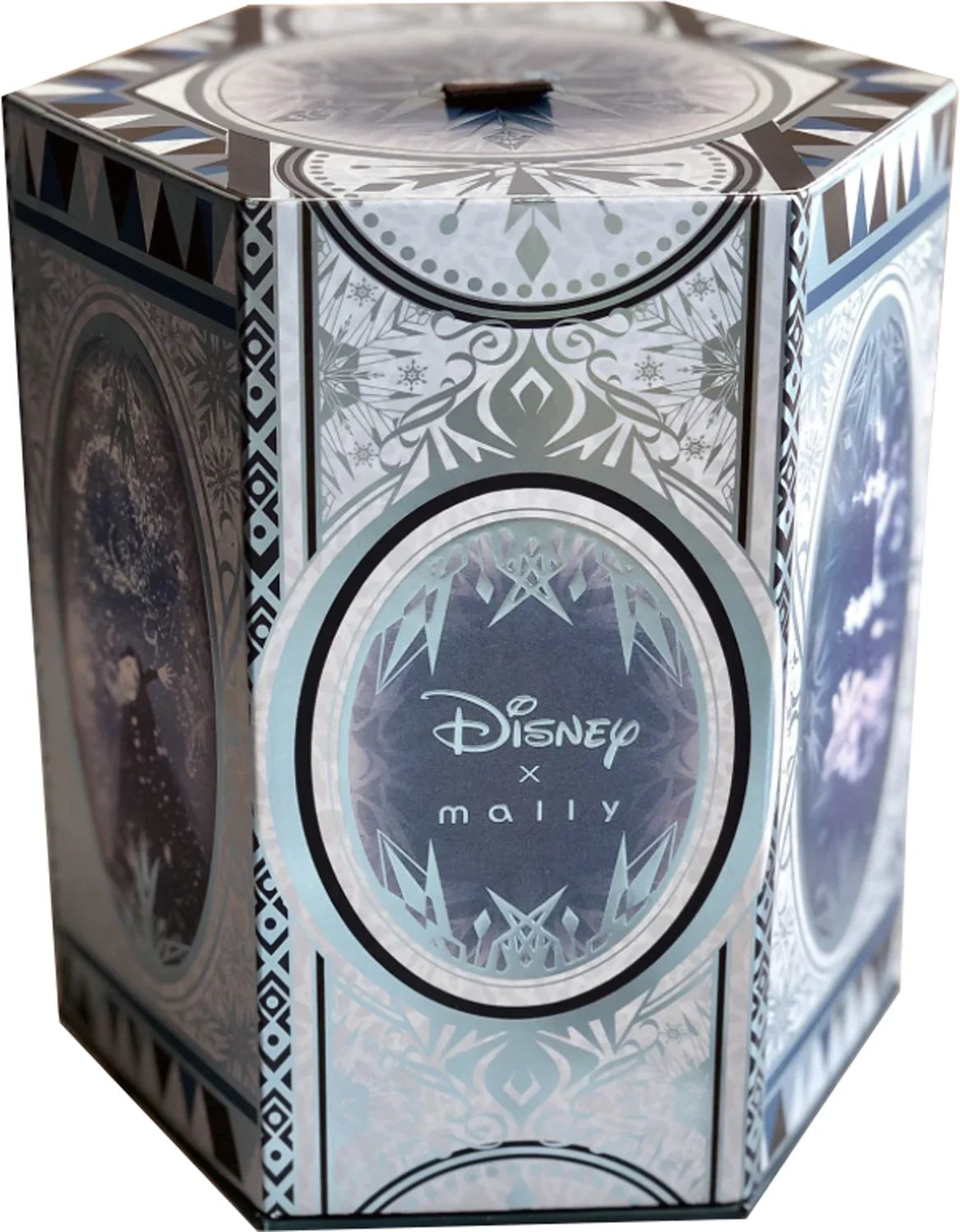 Mally Beauty Holiday Frozen Elsa 7-piece Collection, Contains Mascara, Sizehadow Sizeticks, Liner, Blush, Highlighter, Lip Gloss, and Engraved Compact Mirror