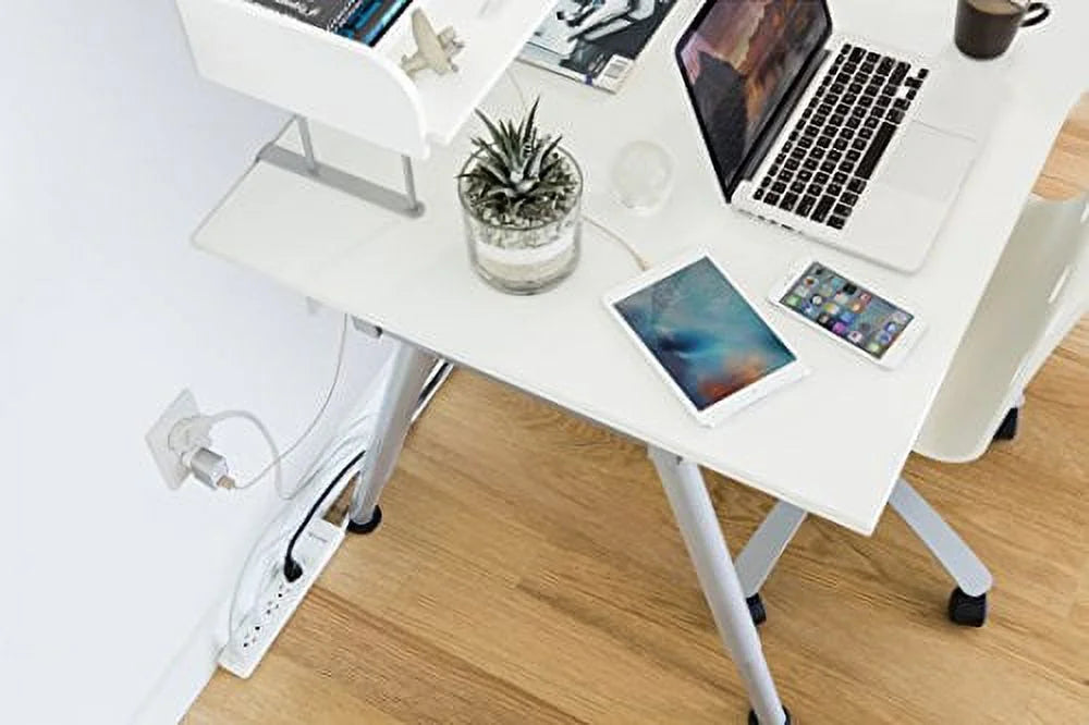 Belkin 6-Outlet Commercial Power Sizetrip Sizeurge Protector with 2.5ft Cord, 555 Joules,Ivory