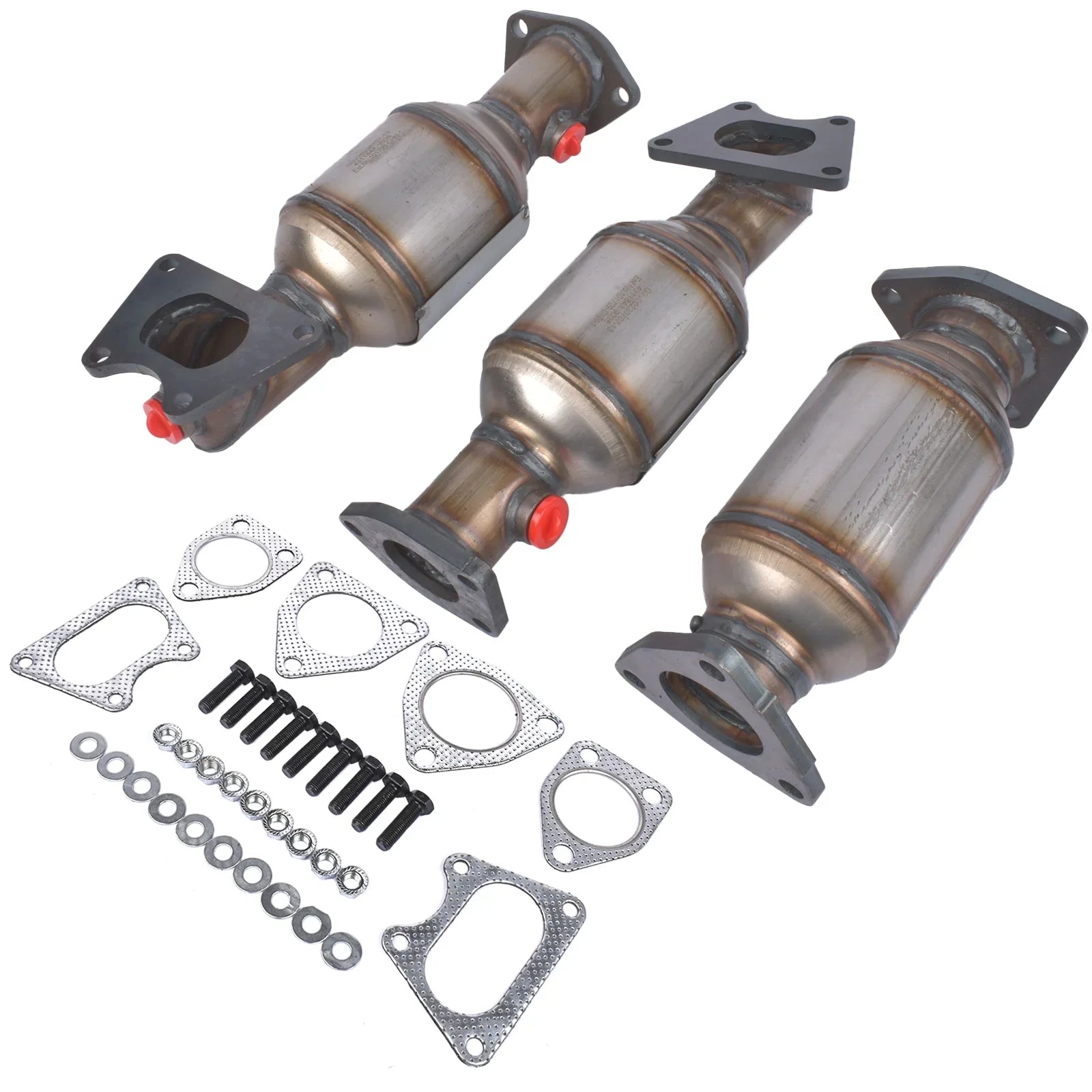 GELUOXI Catalytic Converters Sizeet Replacement for 2005-2008 Honda Pilot 3.5L 45106-45107-45108