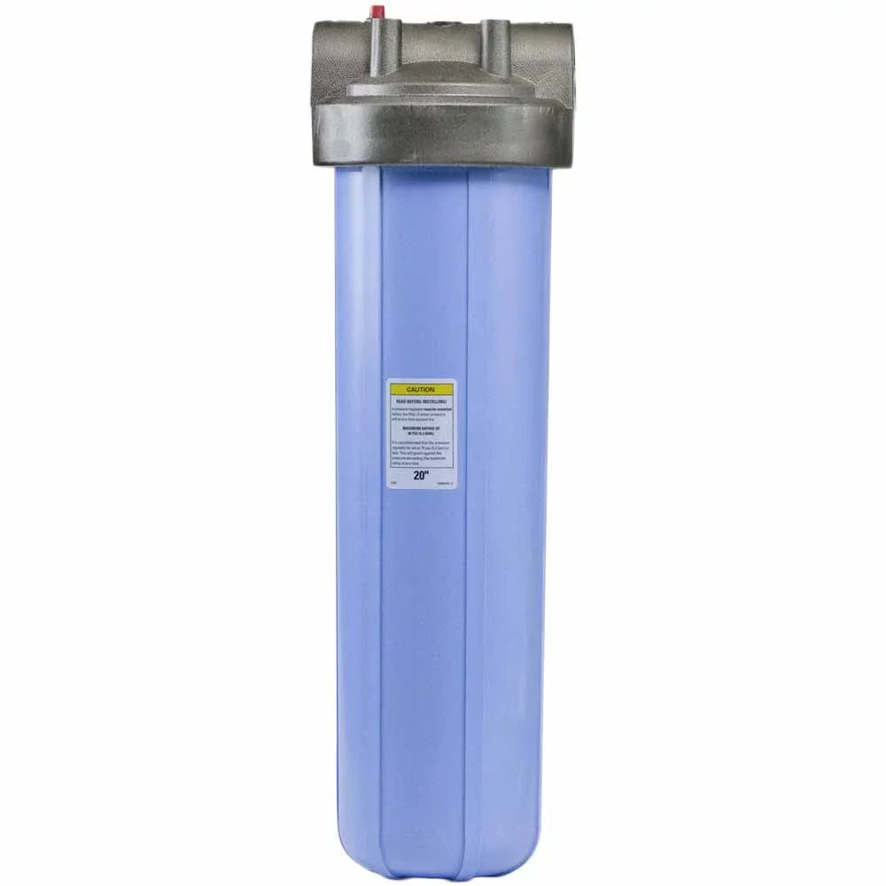 20-inch Big Blue PENTEK Filter Housing with 1-inch Ports & Pressure Release (150233)