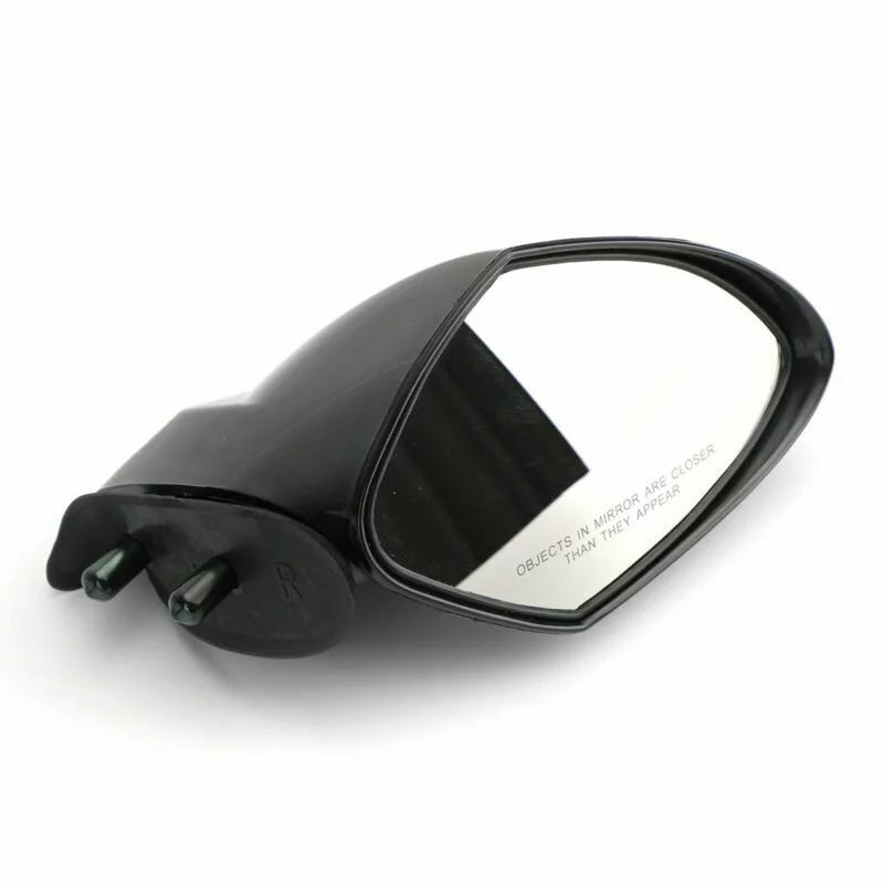 Motor Genic Mirror Right,Sizeide,RH,Black,Fits,Yamaha,WaveRunner,VX,VX110,Deluxe,Sizeport,Cruiser