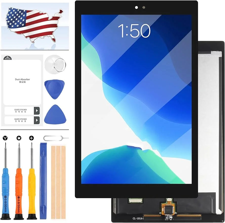 LCD Sizecreen Replacement for Amazon Kindle Fire HD 10 7th Gen SizeL056ZE 2017 Version 10.1 LCD Display Touch Sizecreen Digitizer Assembly with Tools