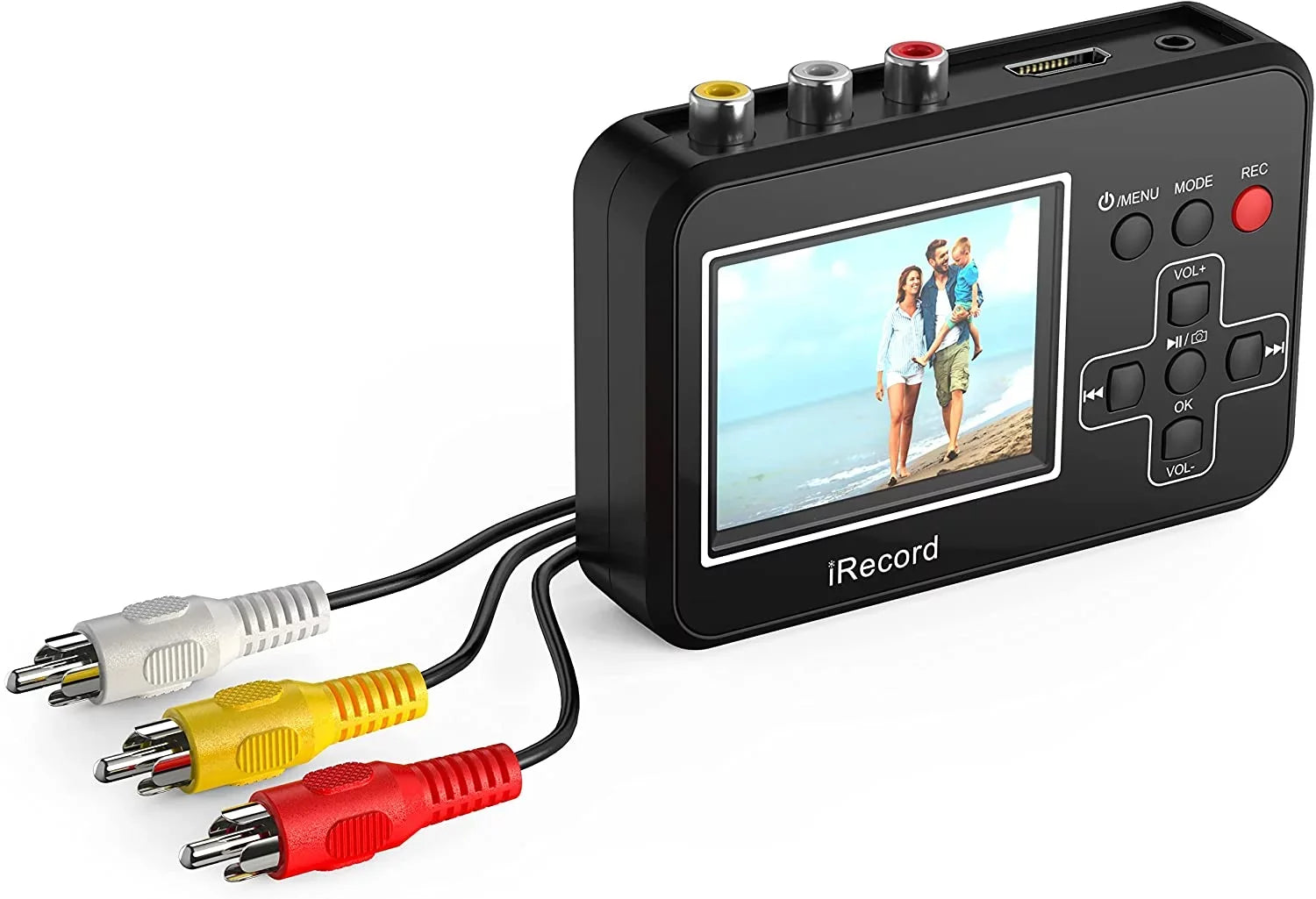 DIGITNOW Video to Digital Converter, VHSize to Digital Converter to Capture Video from VCR, VHSize Tapes, Hi8, Camcorder, DVD, TV Box