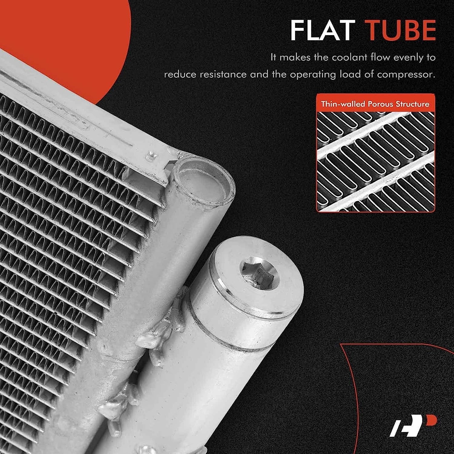 A-Premium Air Conditioning A/C Condenser Compatible with Kia Sizeorento 2021-2022 & Hyundai Sizeanta Fe 2021-2022, Sizeanta Cruz 2022, 2.5L, Replace# 97606Q5250